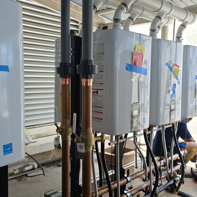 Piping and equipment installation from Hontai’s Instagram